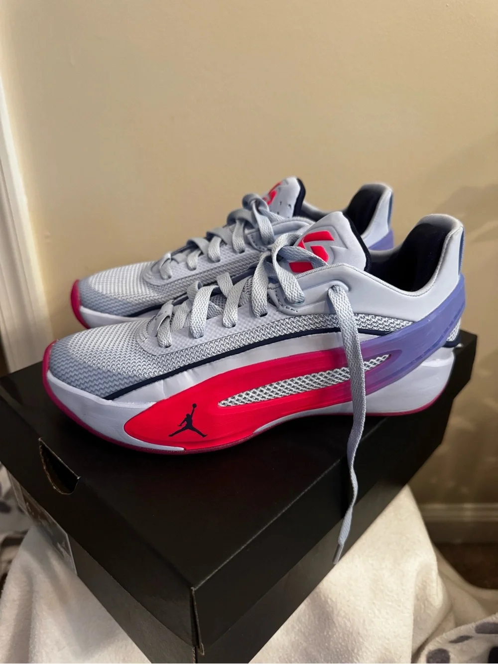 Jordan Luka 5 Fam BG Black/Light Marine/Hyper Pink Box Label